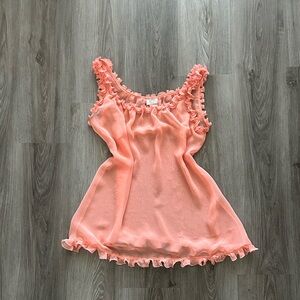 La SENZA Coral Ruffle Top